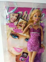 barbie loves glitter makeup doll 2010