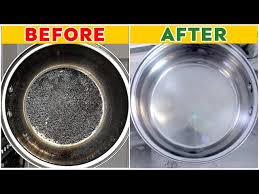 a burnt pot easily cleaning tips