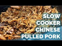chinese slow cooker pulled pork