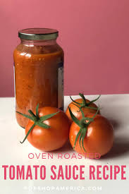 homemade roasted tomato sauce recipe