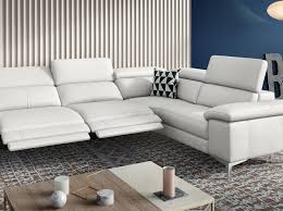 milano corner leather sofa by sofanella