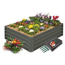 If you're planning to make raised garden beds, try to situate yours at a good distance from them. High Quality Metal Raised Garden Bed Kit Large Vegetable Planter Box By Smart Spring Walmart Com Walmart Com