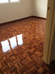 Wood tiles that are formed. Polish Parquet Flooring Malaysia