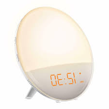 Mpow Wake Up Light Alarm Clock Sunrise Simulation Dual
