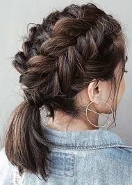 Braided styles require taking hair and making creative designs by weaving it together in new patterns. 30 Best French Braid Short Hair Ideas 2019 Short Haircut Com