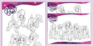 Free My Little Pony Colouring Pages