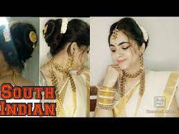 south indian bridal makeup look