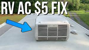 rv ac not ing cold air and tripping