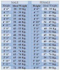 Ideal Weight According To Height 5 Ft 3 Inches Is About 1 6