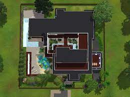 The Sims Resource Modern House 50x50
