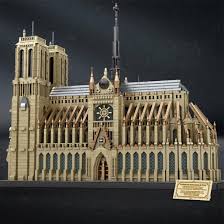 notre dame cathedral moc model building