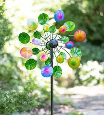 Multi Colored Disc Wind Spinner Wind