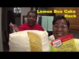 moist lemon supreme cake mix