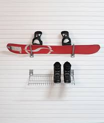 Snowboard Rack Garage Wall