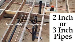 how to calculate drain waste pipe sizes