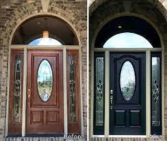 Black Fiberglass Door Updates Columbus