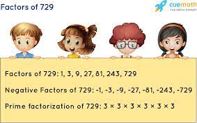 Factors of 729 - Find Prime Factorization/Factors of 729