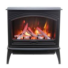 70 Inch Cast Iron Electric Fireplace
