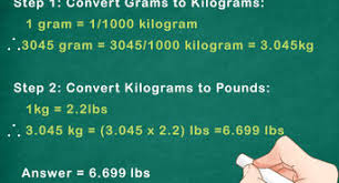how to convert kilograms to pounds 8