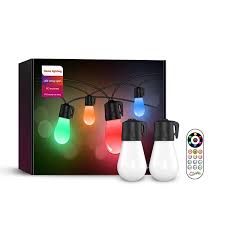 S14 Outdoor Colorful String Lights 15m