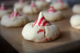 candy cane kiss cookies recipe