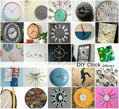 diy clock ideas the idea room