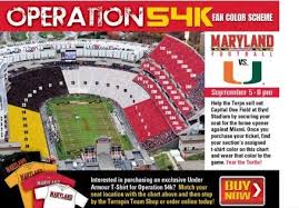 Maryland Football Trying Four Color Coded Seating