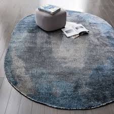 watermark rug oval midnight