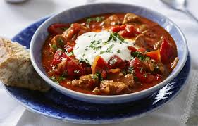 Simply heat in the microwave or 350 degree f oven until heated through. Pork And Pepper Goulash Main Course Recipes Goodtoknow