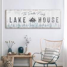 Lake House Sign Lake House Wall Decor