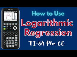 Logarithmic Regression On Ti 84 Plus Ce