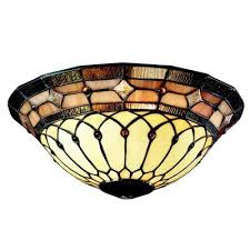 Art Glass Bowl Ceiling Fan