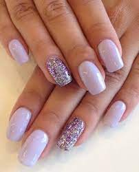 nail arts design ideas with glitter