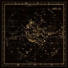 Details About Gemini Constellation Zodiac Chart Old Russian Astronomy Diagram Poster C 1829