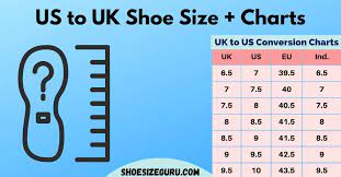 uk to us shoe size conversion charts