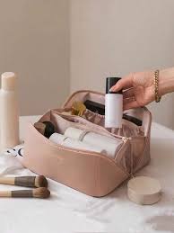 pu portable makeup bag 1 pc women