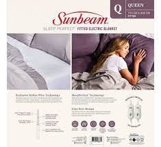 sunbeam sleep perfect fitted electric