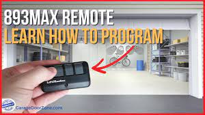 893max liftmaster remote program