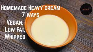 homemade heavy cream subsutes 7 ways
