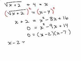 Solving Radical Equations 6