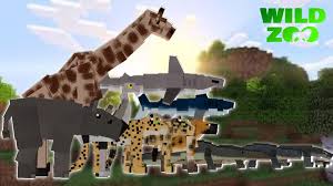 The zoo and wild animals mod: Wild Zoo Minecraft Mod