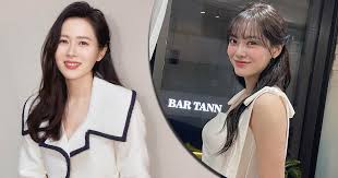 kim sejeong vs son ye jin fashion face