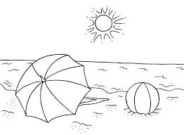 When the sand is pink and ther. Beach Coloring Pages Beach Scenes Activities Summer Coloring Pages Beach Coloring Pages Easy Coloring Pages