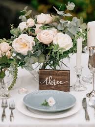 Creative Wedding Table Number Ideas