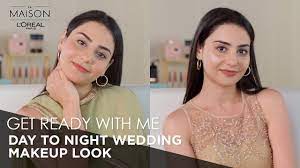 day to night wedding makeup tutorial