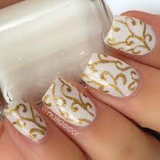 damask nails by naildecor sonailicious