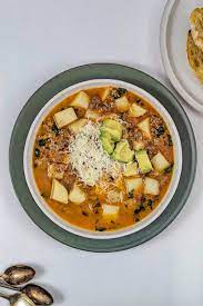 easy mexican picadillo soup with ground