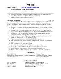 Board of Directors Resume   Example for Corporate or Nonprofit