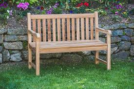 outdoor teak garden bench ottena