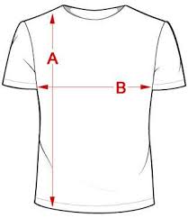 Size Chart T Shirts Animate Records Webshop